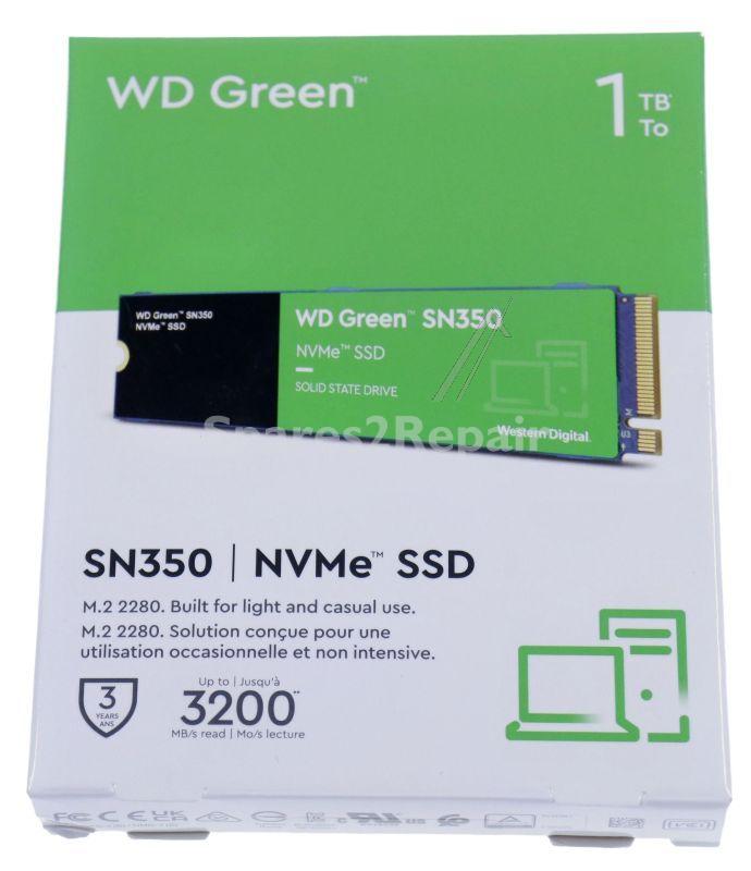 Western Digital Ssd M.2 - Wd Green™ Sn350 Wds100t3g0c 1tb Pcie Nvme Ssd Hard Drive