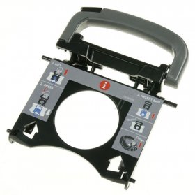 Dustbag holder - 140111618033 Holder Dust Bag Black [Electrolux Aeg]