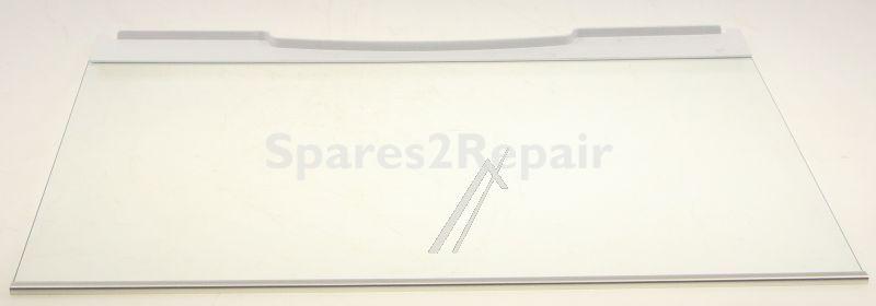 Shelf Assembly - C00620179 488000620179 Glass Shelf (592x348x4) Assembly [Whirlpool Indesit]