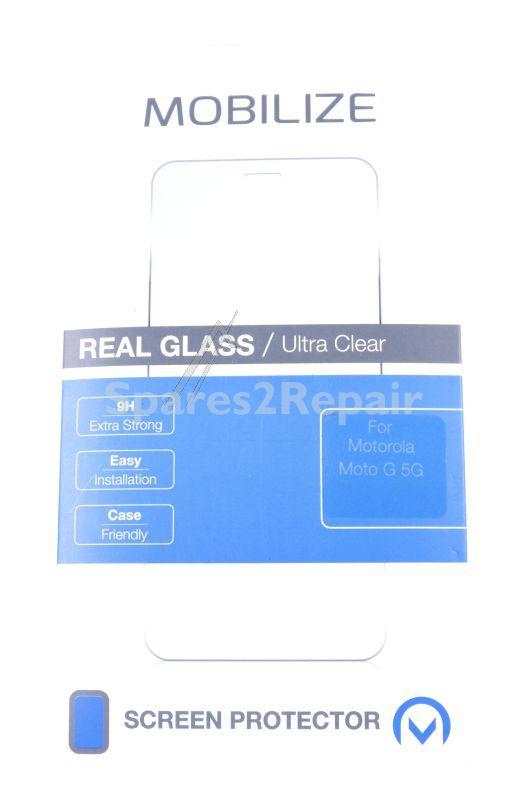 Mobilize Display Protective Film - 54746 Mobilize Glass Screen Protector Motorola Moto G 5g
