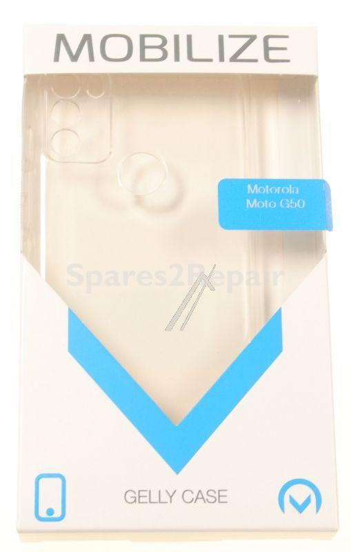 Mobilize Leather Bag Gsm - 27120 Mobilize Gelly Case Motorola Moto G50 Clear