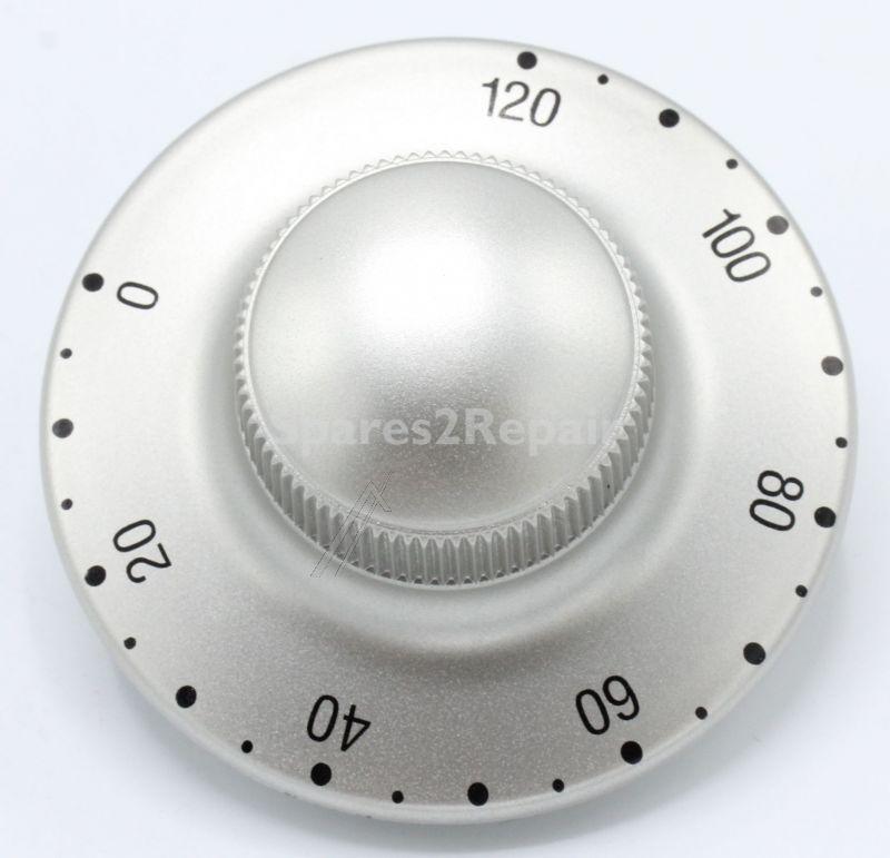 Button - 5918127300 Rotary Knob Th(constant) Silver Silver [Delonghi]