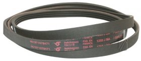 Poly v belt - C00311078 481235818056 V-ribbed Belt Wh 1250 J5 [Whirlpool Indesit]