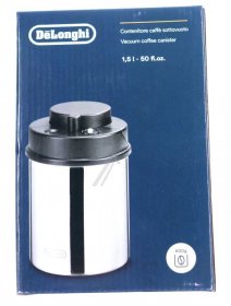 Containers - Dlsc063 5513284421 Dlsc063 Vacuum Coffee Canister [Delonghi]
