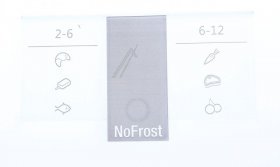 Liebherr Drawer Front - 742047200 Screen Printing Panel For Drawer