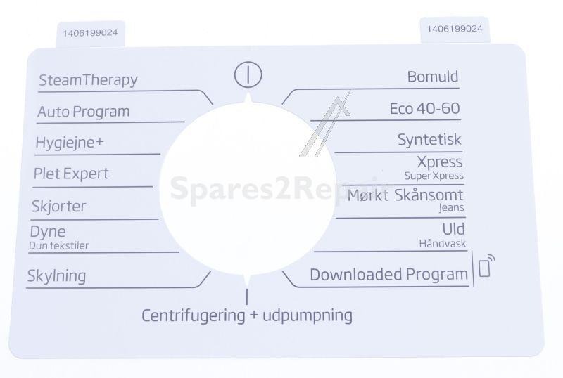 Operating Unit Screen - 1406199024 C00930626 Inlay [Arcelik]