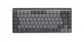 Logitech Wireless Keyboard - Mx Mechanical Mini Linear Tastatur, Wireless, De Layout, Bk - 920-010772