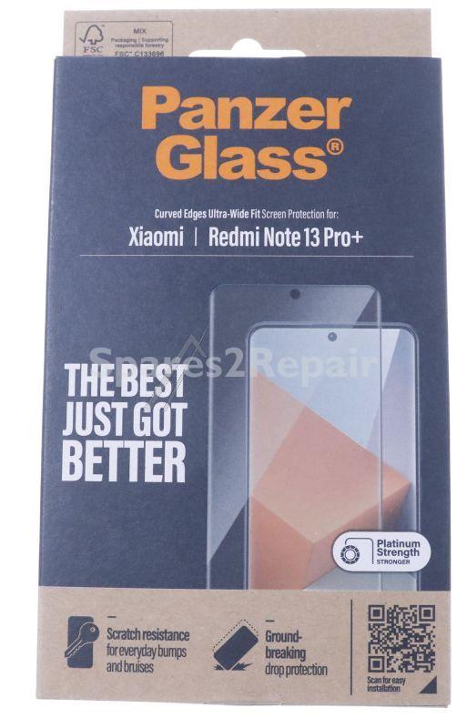Panzerglass Display Protective Film - 8072 Panzerglass Screen Protector Xiaomi Redmi Note 13 Pro+ | Ultra-wide Fit
