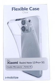 Mobilize Leather Bag Gsm - 29600 Mobilize Gelly Case Xiaomi Redmi Note 13 Pro+ 5g Clear
