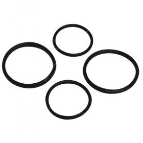 Seal-gasket Set - Kw667450 Tap Sealing Ring - Black (pack 2) [Delonghi]