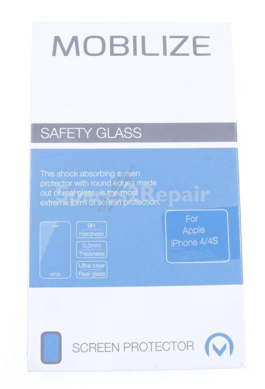 Mobilize Display Protective Film - 41268 Mobilize Glass Screen Protector Apple Iphone 4-4s