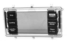 Switch Set - C00637413 488000637413 Button + Window Assembly Facelift [Whirlpool Indesit]