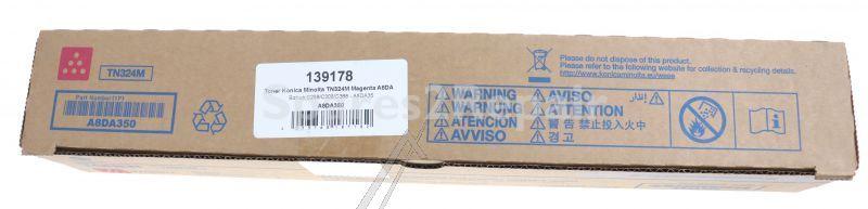 Konica Minolta Toner Cartridge - A8da350 Toner Magenta Tn-324m C308-c368 Bizhub F ca 26000s Konica