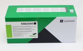 Lexmark Toner Cartridge - 29s0110 55b2x00 Lexmark Toner Black Rear Side For Ms431