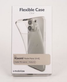 Mobilize Leather Bag Gsm - 80745 Mobilize Gelly Case Xiaomi Redmi Note 14 4g Clear
