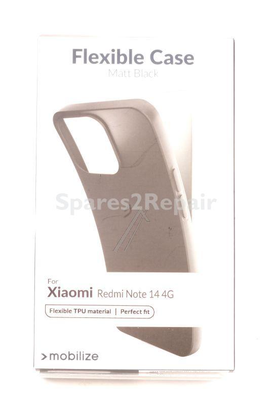 Mobilize Leather Bag Gsm - 80749 Mobilize Rubber Gelly Case Xiaomi Redmi Note 14 4g Matte Black