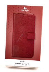 Mystyle Leather Bag Gsm - 28935 My Style Flex Wallet For Apple Iphone 13-14-15 Bordeaux