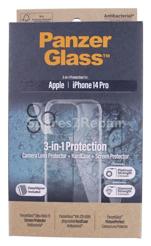 Panzerglass Display Protective Film - B0402+2784 Panzerglass 3-in-1 Pack Apple Iphone 14 Pro