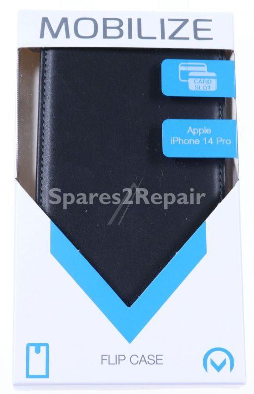 Mobilize Leather Bag Gsm - 27998 Mobilize Classic Gelly Flip Case Apple Iphone 14 Pro Max Black