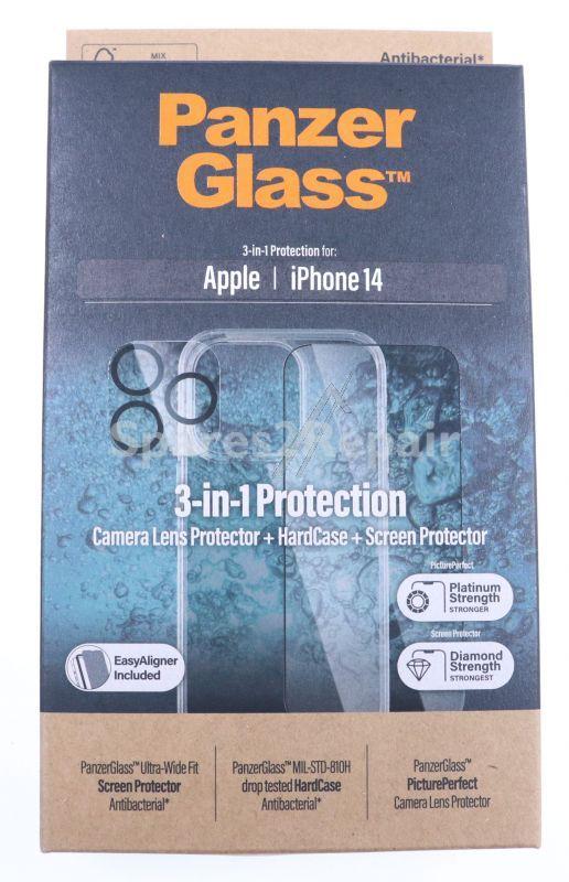 Panzerglass Display Protective Film - B0401+2783 Panzerglass 3-in-1 Pack Apple Iphone 14