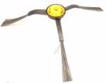 Vacuum Cleaner Nozzle - 12175000085105 Soft Plastic Side Brush Right Yellow [Midea]