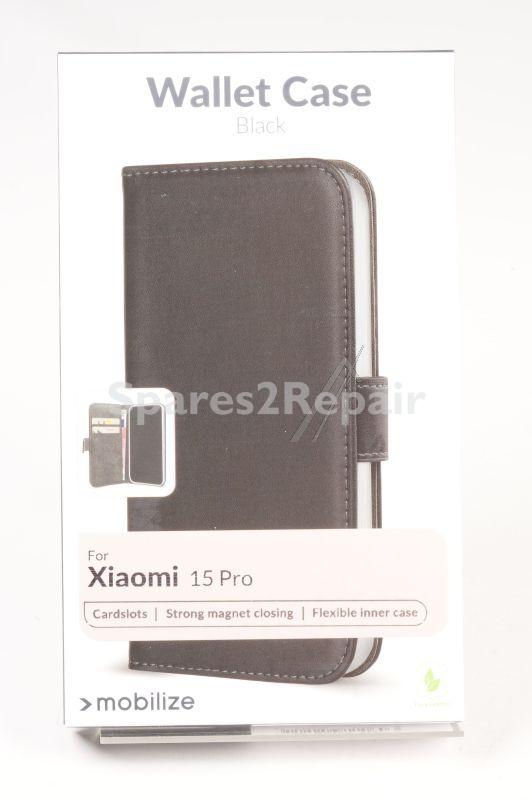 Mobilize Leather Bag Gsm - 80245 Mobilize Classic Gelly Wallet Book Case Xiaomi 15 Pro Black