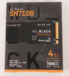 Western Digital Internal Ssd Drive - Wds400t4x0e-00cja0 Wd Black Sn7100 Nvme Ssd 4tb M 2 2280