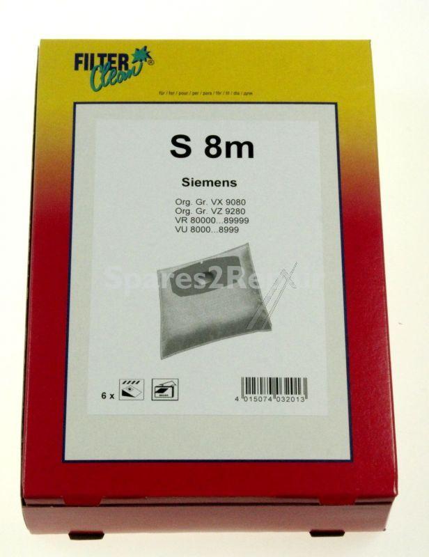 Filterclean Vacuum Cleaner Bags - P18 Fl0167-k Dust Bags X 5