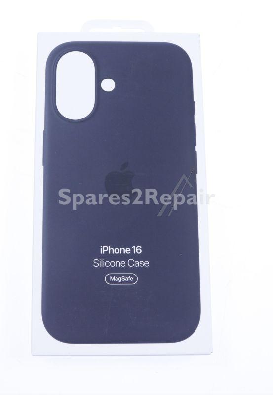 Apple Leather Bag Gsm - Myy13zm-a Iphone 16 Silicone Case With Magsafe - Black