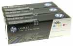 Hewlett Packard Toner Cartridge - 305am Cf370am Toner Multipack Cmy