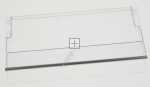 Drawer Front - 4948151300 C00898762 Printed Vegetable Tray Cover Gr [Arcelik]
