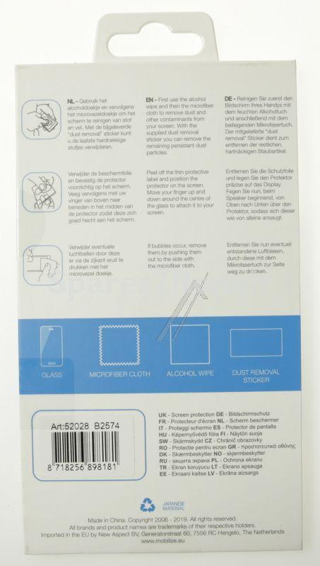 Mobilize Display Protective Plastic Film - Mobilize Safety Glass Screen Protector Xiaomi Mi 8 Pro