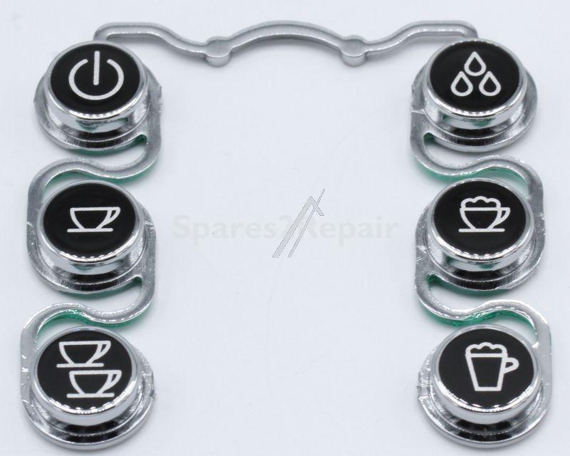Button - 5913212341 Buttons (abs) Crmt Srg Ec850(t) [Delonghi]