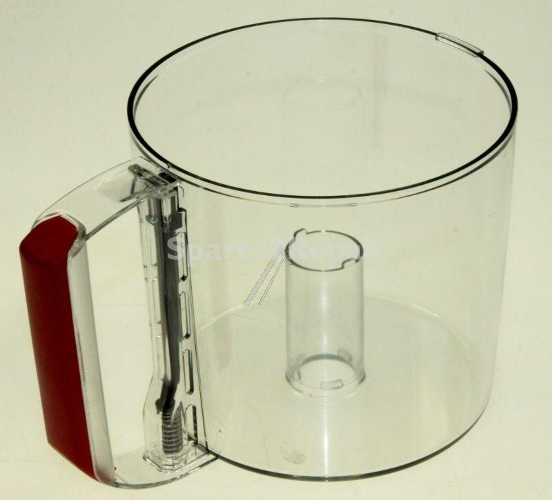 Magimix Juice Bowl - 17275 Le Mini Mixer Bowl Jug Workbowl - Red Handle