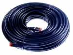 Cat6 Patch Cable - Outdoor-patch Lead Cat6a, Rj45, S-ftp, Black, 25m