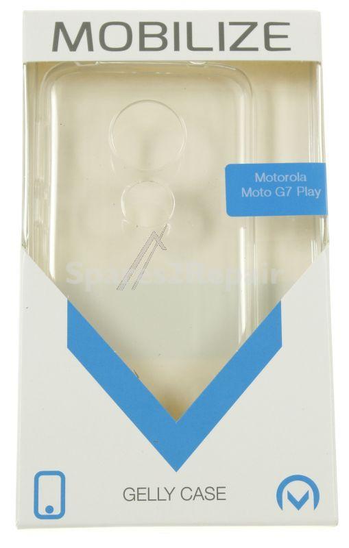Mobilize Leather Bag Gsm - 24859 Mobilize Gelly Case Motorola Moto G7 Play Transparent