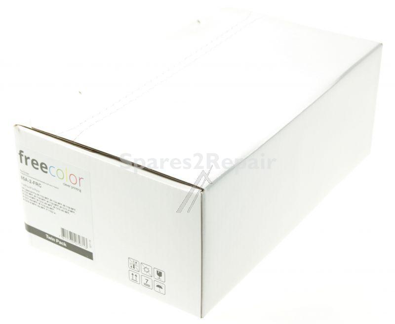 Freecolor Toner Cartridge - 85a-2-frc K35354f7 Toner Cartridge Black 2-pack Each 1 6k