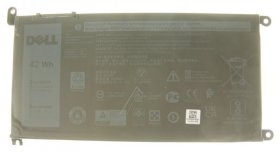 Dell Laptop Battery - Wdx0r 8yprw Batterie Primär 42wh 3c Lithium Lgc