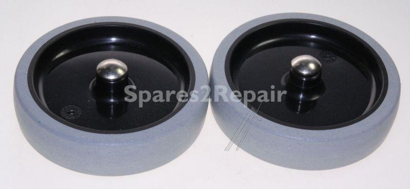 Nilfisk Roller - 140 8446 600 Wheel Rear 2 Pcs