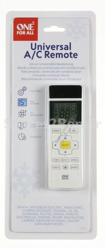 One For All Remote Control - Urc1035 Air-conditioner Universal Remote Control
