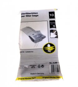 Karcher Vacuum Cleaner Bags - 6 906-118 0 Dust Bags X 10