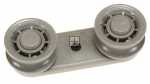 Roller For Dishwasher Basket - 1016574 Roller Guide Rail Gray [Amica]