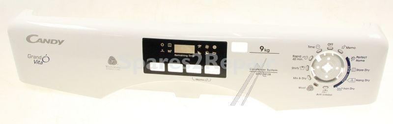 Front Housing - 40009673 Front Panel Gvc D91wb-80 [Candy Hoover]