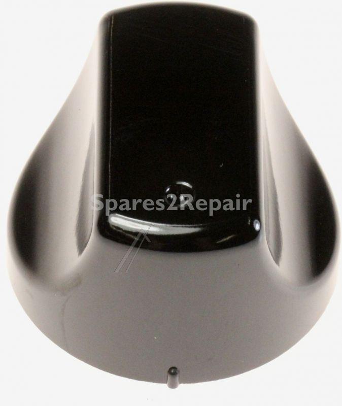 Control Knobs - C00276382 482000031319 Cooker Control Knob - Black P i Ph6-ph9 [Whirlpool Indesit]