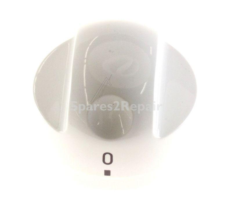 Button - 5612913102 Knob White [Electrolux Aeg]