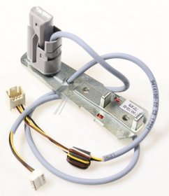 Liebherr Door Hinges For Fridges - 704313202 Upper Bearing Block For Display With Cable Grey