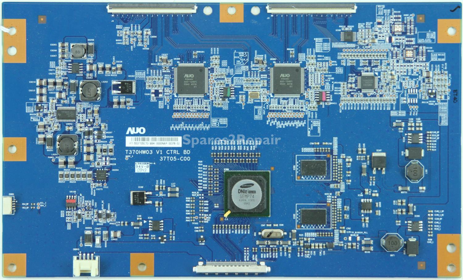 AUO 37 Inch - T-Con - 55.37T05.C13 - 37T05-C00 - T370HW03 V1 CTRL BD