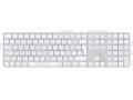 Apple Uk United Kingdom Notebook keyboards - Mxk73b-a Magic Keyboard With Touch Id And Numeric Keypad For Mac Models With Apple Silicon British English White Keys