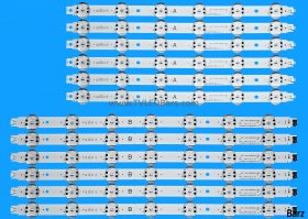 LG LED Backlight Array LG 86UM7600PLB 86UK6500PLA 86UK6750PLB AGM76249001 86" HC860DQF-SLUR1 -SLUR2 -SLUR3  SSC_TRIDENT_86UK65_A + B 12pcs