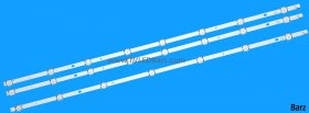 Barz LED Backlight Array Vestel 23511923 40" VES395UNDC-2D-N12 VES395UNDC-2D-N11 Vestel 395DRT VNB A-Type + B-Type 2xA 1xB